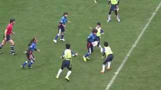 第11回全国小学生タグラグビー選手権大会 Aグラウンド カップ 準決勝 [upl. by Rivera122]