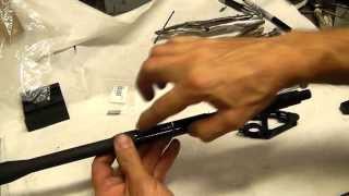 AR15 Installing a new front sight on a new barrel Part 2 in HD [upl. by Kiri]