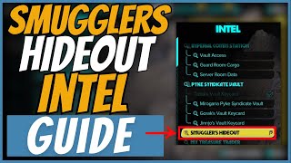 Smugglers Hideout Intel Guide for Star Wars Outlaws [upl. by Ekim966]