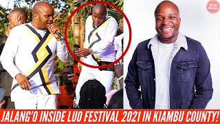 HOW TIPSY JALANGO DROVE LADIES CRAZY WHILE DANCING TO NYAR SUBA LUO SONG DURING LUO FESTIVAL 2021🔥 [upl. by Eissahc]