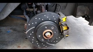 Project Sandero  EBC Brake upgrade [upl. by Elleinod581]