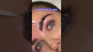 perfectas LAMINACION CEJAS🥰💕cejas laminacióndecejas diseñodecejas cejasbonitas [upl. by Anilev289]