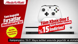 MediaMarkt’tan Aksiyon İsteyenlere Özel Xbox One S Oyun Konsollarında 15 İndirim [upl. by Khorma]