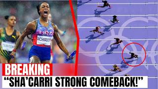 ShaCarri Richardson UNLEASHES Furious Final 100 To Gold  Womens 4x100 Relay  Paris Olympics [upl. by Ahseina409]