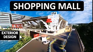 Virtual Tour Shopping Mall Exterior Design Unveiled [upl. by Fielding2]