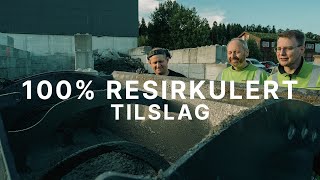 100 resirkulert tilslag [upl. by Lamoree]