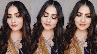 How to do Parlour Like Makeup at Home  Step by Step Makeup Tutorial [upl. by Combs853]