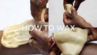 MY FOOL PROOF WAXING RECIPE [upl. by Notseh]