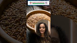 Does Flax seeds increase hair length  Kiran Hospital Surat [upl. by Ansilma]