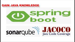 Sonarqube With Spring Boot [upl. by Nomelihp]