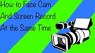 How to Face Cam and Screen Record at the Same Time ios and Windows Tutorial [upl. by Lebam]