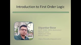 Using Quantifiers in First Order Predicate Logic [upl. by Huesman]