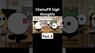 ChainsFR high thoughts Part 2 chainsfrfunnytrendingfunnymomentschainsanimatedfyp [upl. by Coniah733]