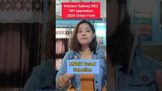 Western Railway Apprentice Recruitment 2024 [upl. by Droc]