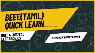 Sum of Minterms [upl. by Edythe463]