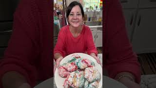 Patriotic Cool Whip Cookies  Celebrate with Melissa [upl. by Sofie]