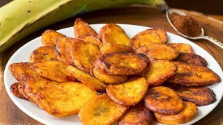 How To Fry Plantain Sweet Ripe Plantain [upl. by Nielsen]