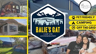 Balies Gat Campsite Review 218kms from Cape Town Glamping and Self catering [upl. by Igal]