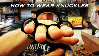 How to wear Brass Knuckles [upl. by Adlog142]