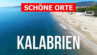 Reise nach Kalabrien Italien  Catanzaro Skylla Soverato Tropea  4k Video  Kalabrien Drohne [upl. by Ehman]