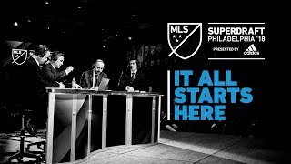 MLS SuperDraft 2018 presented by adidas [upl. by Zuliram551]