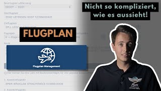 So erstellst Du einen Flugplan für einen VFRFlug ins Ausland  FLUGVORBEREITUNG [upl. by Akehsyt549]