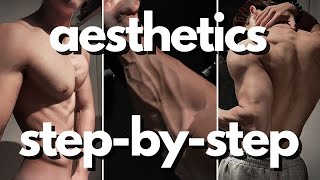 Secrets on how to build an Aesthetic Physique StepbyStep [upl. by Zoltai797]