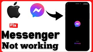 Solved✅How to fix ￼Messenger  problem messenger apps not working in iPhone ￼ [upl. by Malinde978]