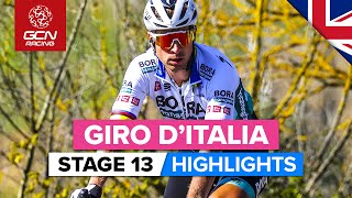 Giro dItalia Stage 13 Highlights [upl. by Auhsoj]