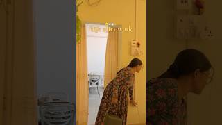 After work youtubeshorts home trendingonshorts sukoon shortsvideo music viralvideo cooking [upl. by Hcra121]