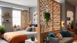 Room divider ideas room separator  Living room partition wall design 2025 [upl. by Eide325]