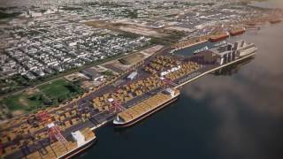 Vidéo 3D du Port de Montréal [upl. by Netsirhk]