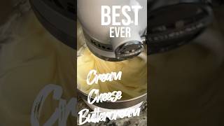 The Most Delicious Cream Cheese Buttercream Frosting  Super Easy recipe shorts buttercream [upl. by Sigfrid]