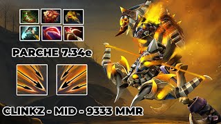 DOTA 2  CLINKZ  MID  734e [upl. by Peder]