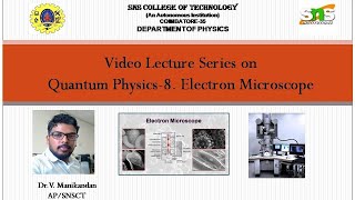 lecture video series part 8 Electron Microscope [upl. by Schreibman]