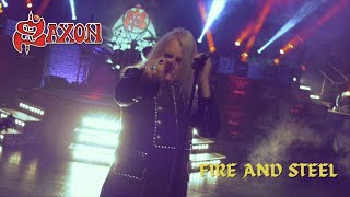 SAXON  Fire And Steel Official Video [upl. by Zela]