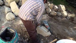 How to cut Sandstone [upl. by Leavitt]