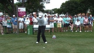 SwingVision Boo Weekleys tee shot Sunday at Crowne Plaza [upl. by Ybreh38]