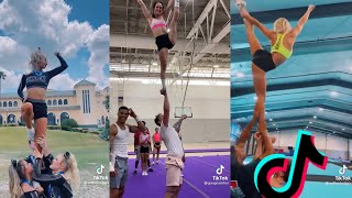 7 MINUTES OF CHEER STUNT TIKTOKS [upl. by Drannel685]