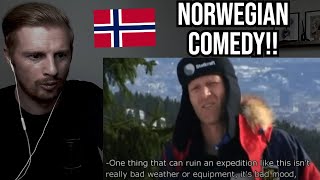 Reaction To Uti Vår Hage  Ekspedisjon til Sydpolen Norwegian Comedy [upl. by Egwan]