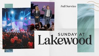 Joel Osteen  Lakewood Church Service  From Limping to Leaping [upl. by Eniamert]