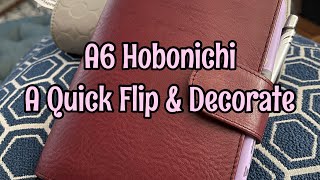 Hobonichi A6  How I Set It Up  Decorating With A New Kit [upl. by Haerb385]