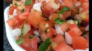 How to make Pico de Gallo  Easy [upl. by Pitchford140]