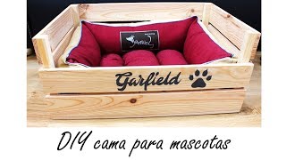 DIY cama de madera para mascotas  Sandra Yugueros [upl. by Leummas591]