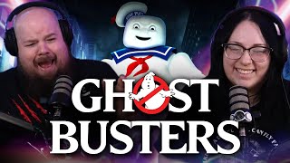 GHOSTBUSTERS 1984  MOVIE REACTION His First Time Watching [upl. by Hawley353]