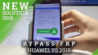 How to Bypass Google Account in HUAWEI Y5 2018  Unlock Google Protection Solution [upl. by Rinum984]