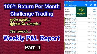 76 லாபம் இரண்டே வாரத்தில் in Forex Trading  Tamil Forex Trader [upl. by Neret]