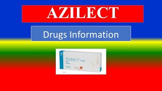 AZILECT  Generic Name  Brand Names How to use Precautions Side Effects [upl. by Bryna]