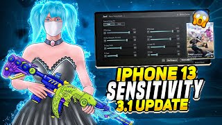 NEW UPDATE 31 Pro Sensitivity amp Settings 😱  4 Finger Claw Gyroscope  iPhone 13 60 FPS BGMI [upl. by Tara]