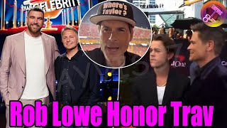 Rob Lowe admits Travis is the best gameshow host at the ESPY award in Hollywood [upl. by Ytisahc]